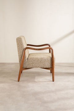  Kufri Wood Brown Fabric