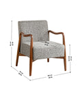 ARMCHAIRS & ACCENTS Sway Teak Wood Armchair