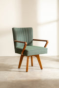 STUDY CHAIRS Swivel Teak Wood Study Chair