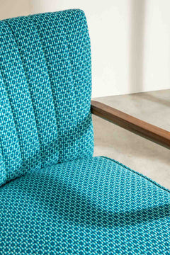 Swivel Teak Wood Study Chair