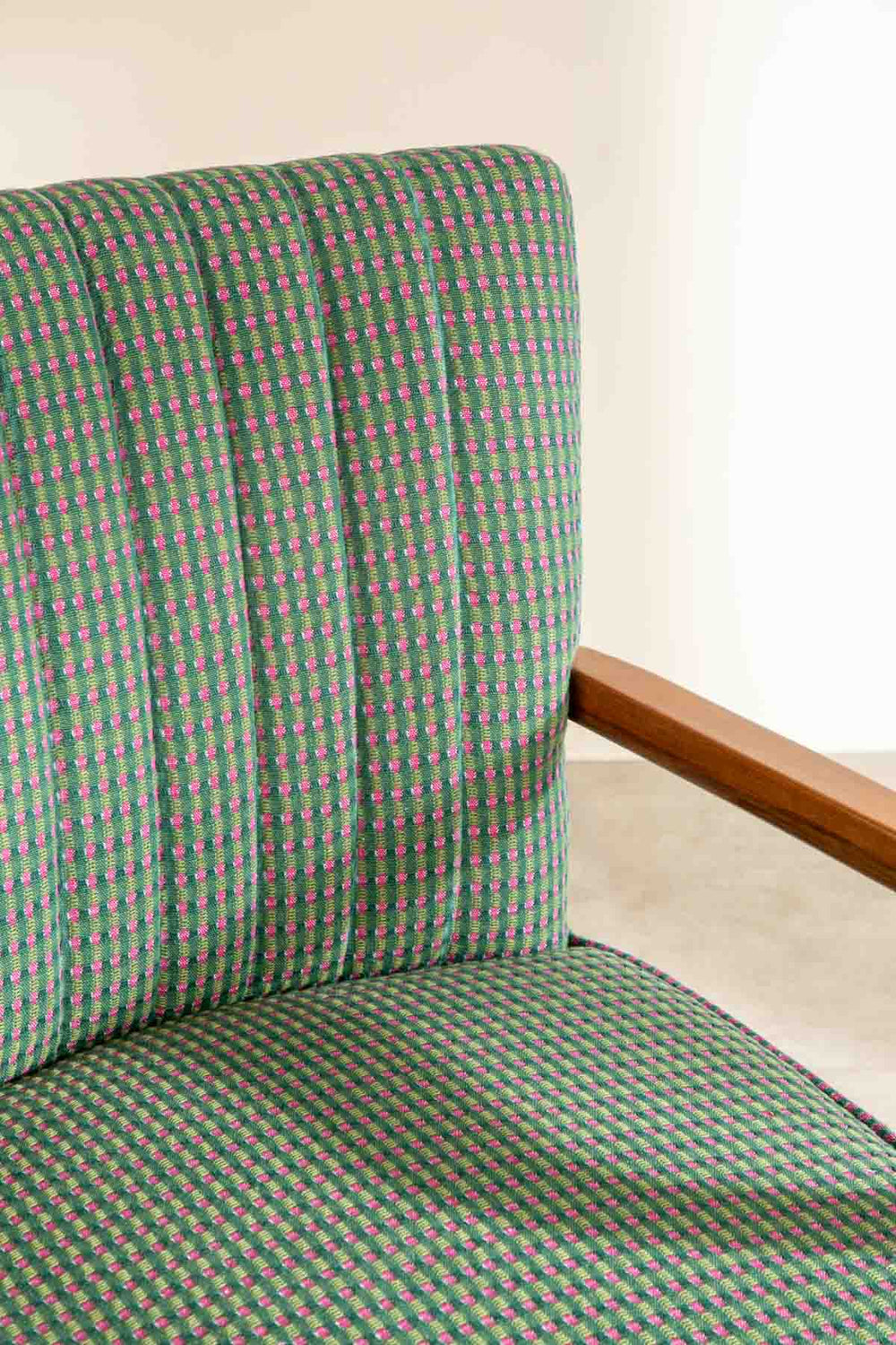 Swivel Teak Wood Study Chair