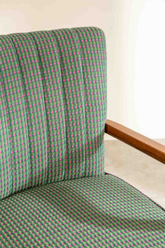 Swivel Teak Wood Study Chair