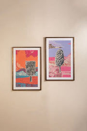 WALL ACCENTS Talar Wall Art (Orange)