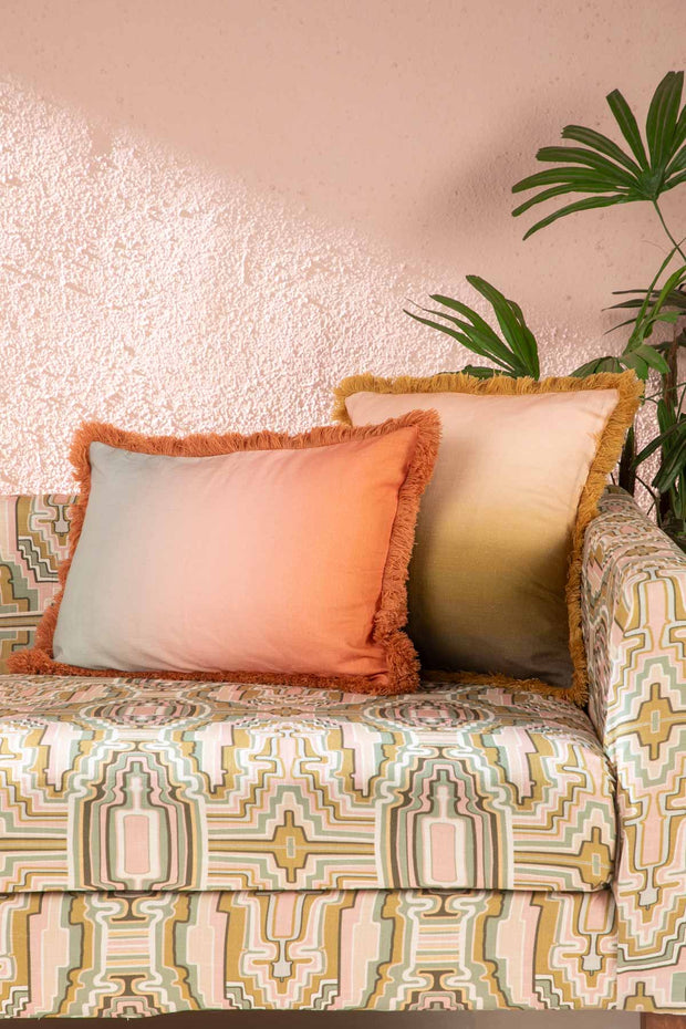 PRINT & PATTERN CUSHIONS Tama   Soft Pink Cushion Cover (36 Cm X 50 Cm)