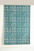 PRINT & PATTERN RUGS Tamara Printed Rug (Teal Balance )