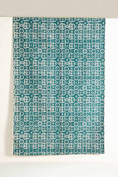 PRINT & PATTERN RUGS Tamara Printed Rug (Teal Balance )
