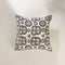 Tamara Black And White Cushion Cover (46 X 46 Cm)