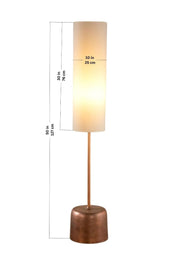 FLOOR LAMPS Tamara Metal Floor Lamp (Gold)