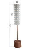 FLOOR LAMPS Tamara Metal Floor Lamp (Gold)