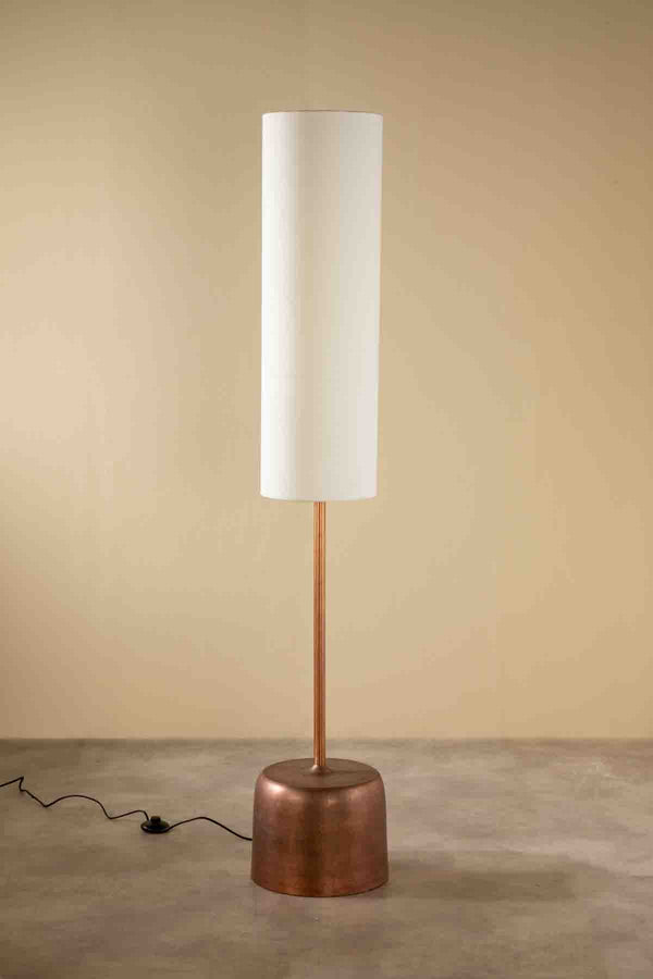 Tamara Metal Floor Lamp (Gold)