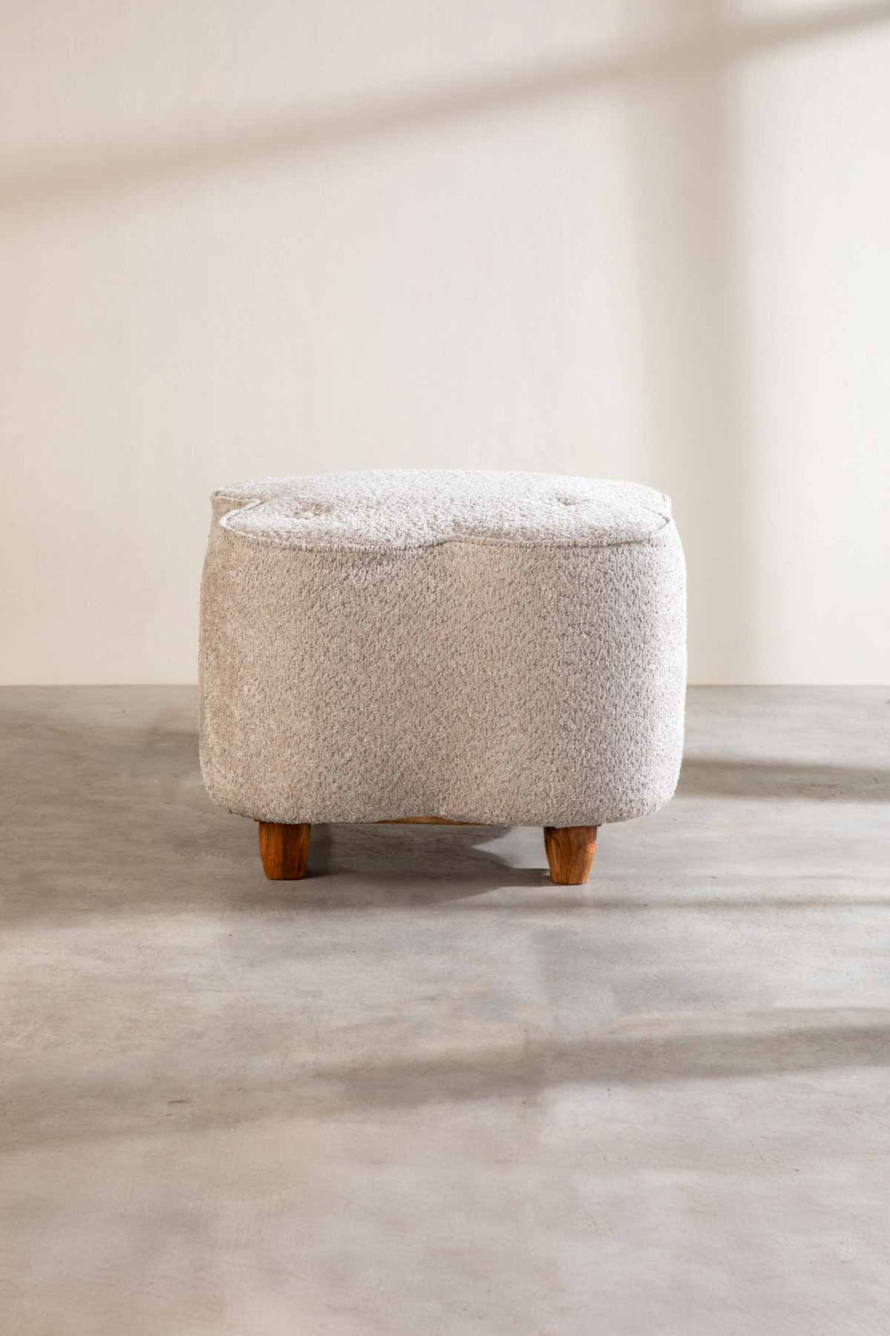 Boucle Off White Fabric