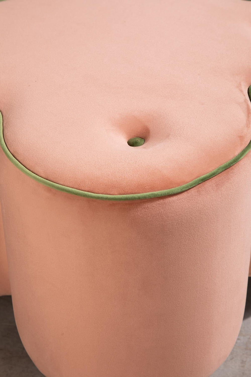 Peach Velvet Fabric