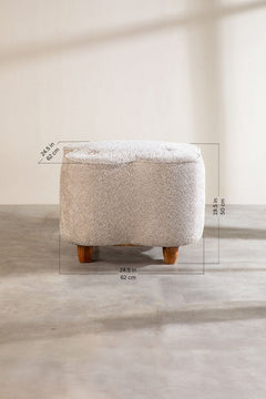 Boucle Off White Fabric