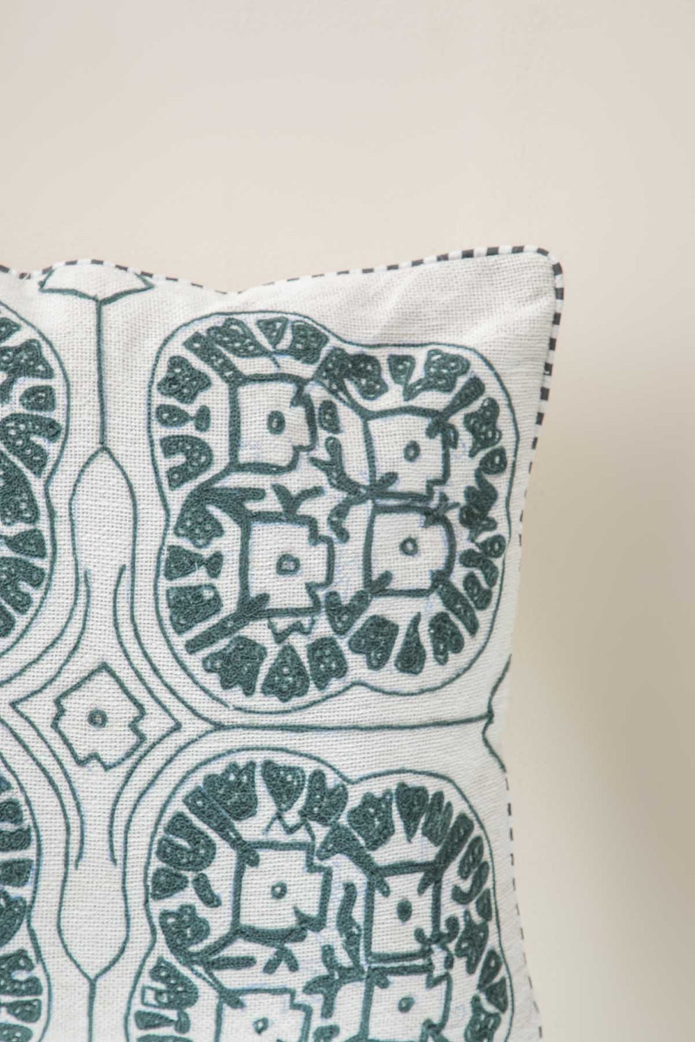 ACCENT CUSHIONS Tamara Smoke Grey Cushion Cover (46 Cm X 46 Cm)