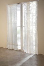 CURTAINS Tamara White Sheer Curtain