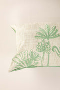 PRINT & PATTERN CUSHIONS Temple Palms  Sage Green Cushion Cover (36 Cm X 90 Cm)