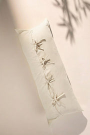 PRINT & PATTERN CUSHIONS Temple Palms Sage Green Cushion Cover (36 Cm X 90 Cm)