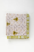 PRINT & PATTERN BEDCOVERS Temple Palms Pure Cotton Bedcover (Stone)