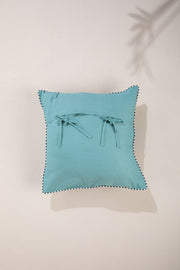 PRINT & PATTERN CUSHIONS Tending The Land Blue Fields Cushion Cover (46 X 46 Cm)