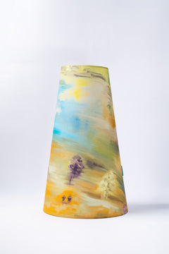 LAMPSHADES Terai Grassland Tall Taper Lampshade (Field Green)