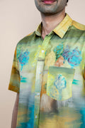 SHIRTS Terai Grassland Printed Shirt (Field Green)