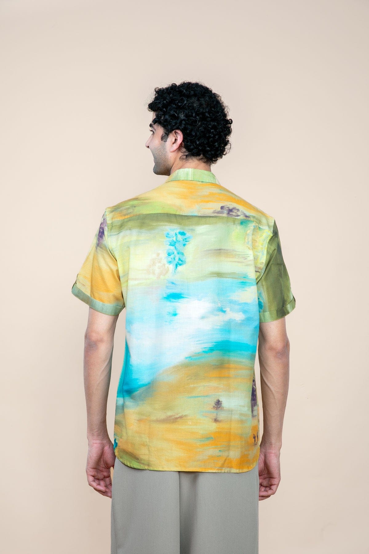 SHIRTS Terai Grassland Printed Shirt (Field Green)