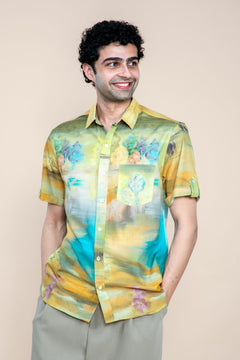 Terai Grassland Resort Shirt (Field Green)