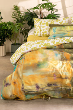 Terai Field Green Duvet Cover
