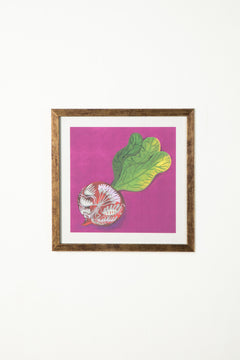 The Beetroot Blush Wall Art (Pink)