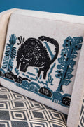 PRINT & PATTERN UPHOLSTERY FABRICS The Bull Embroidered Art Piece