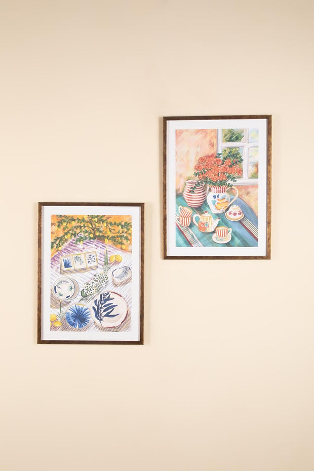 WALL ACCENTS The Gypsy Table Wall Art (Multi-Colored)