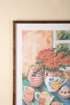 WALL ACCENTS The Gypsy Table Wall Art (Multi-Colored)