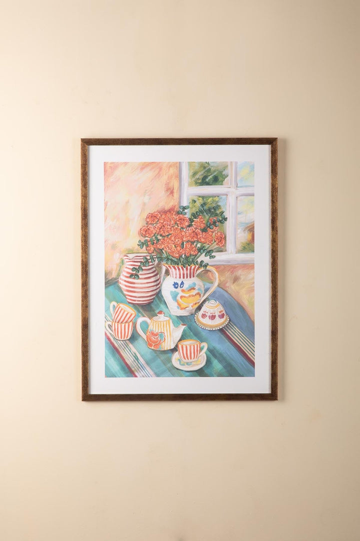 WALL ACCENTS The Gypsy Table Wall Art (Multi-Colored)