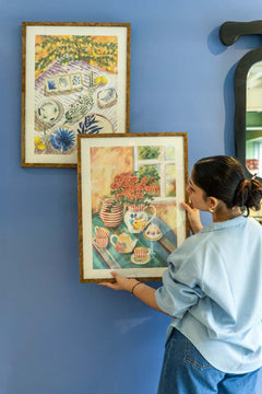 WALL ACCENTS The Gypsy Table Wall Art (Multi-Colored)