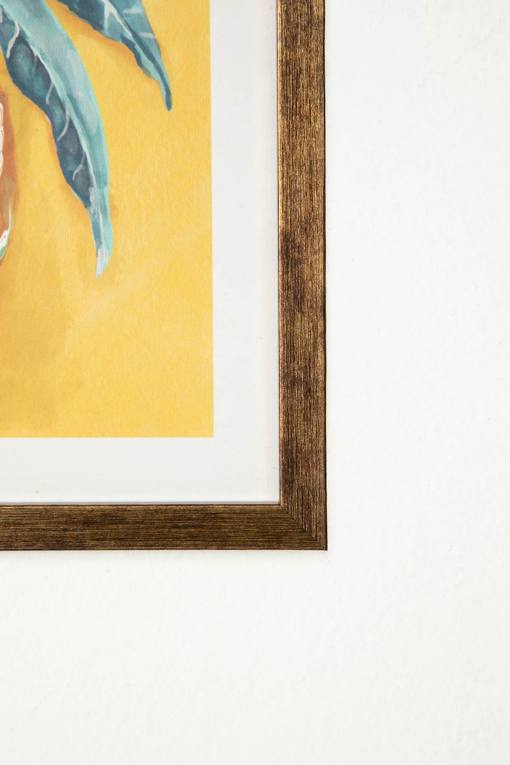 WALL ACCENTS The Mango Muse Wall Art (Yellow)