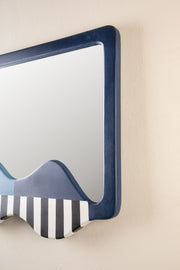 MIRRORS The Plump Decorative Mirror (Deep Blue)