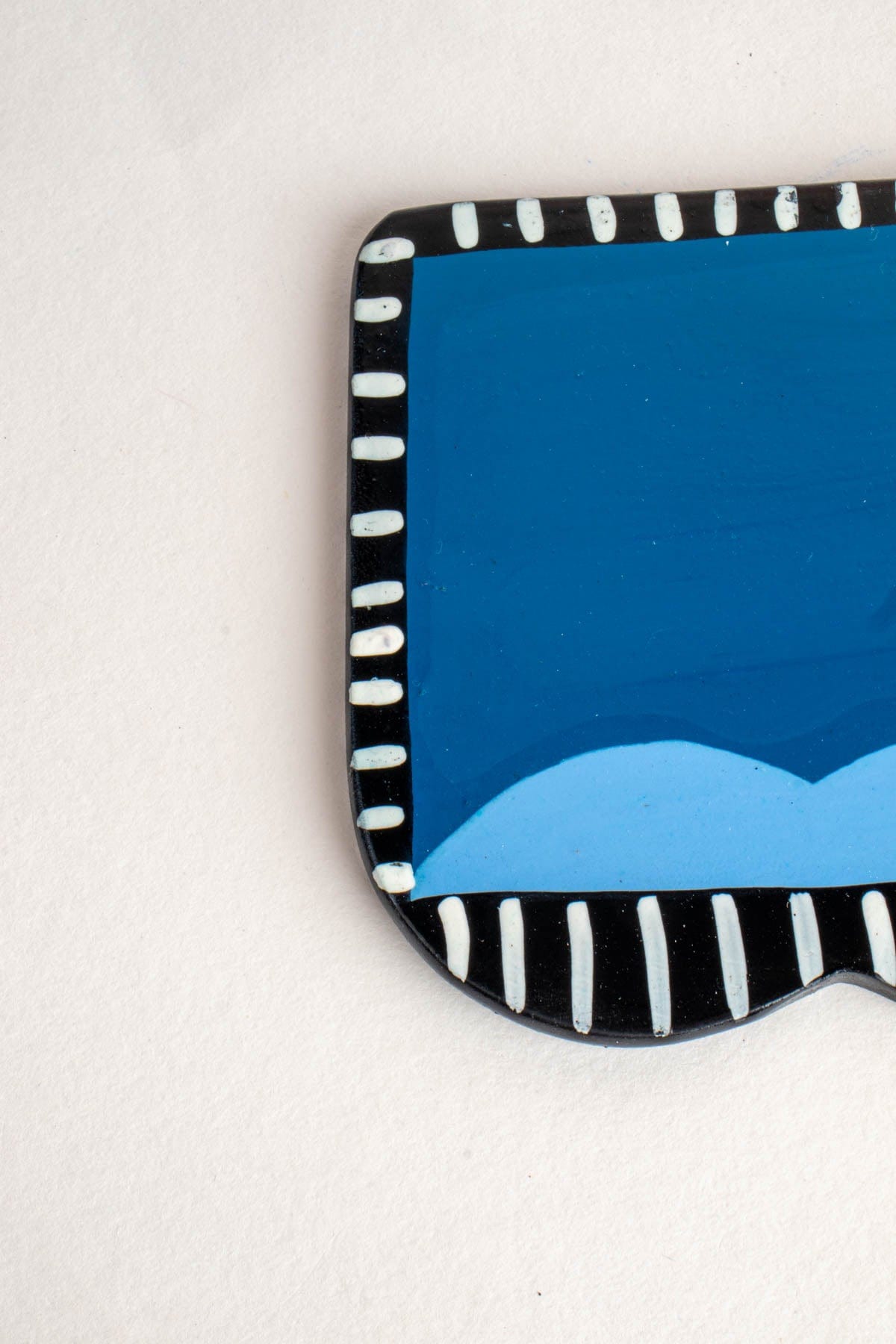 TRIVETS & COASTERS The Plump Cobalt Blue Coaster (Set Of 4)