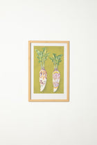 The Radish Twins Wall Art (Green)