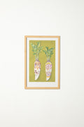 WALL ACCENTS The Radish Twins Wall Art (Green)