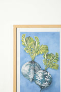 WALL ACCENTS The Turnip Twins Wall Art (Blue)