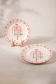 DINNER PLATES Toddy Palm Ceramic Dinner Plate