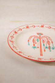 DINNER PLATES Toddy Palm Ceramic Dinner Plate