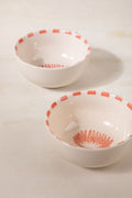 BOWLS Toddy Palm Ceramic Katori (Set Of 2)