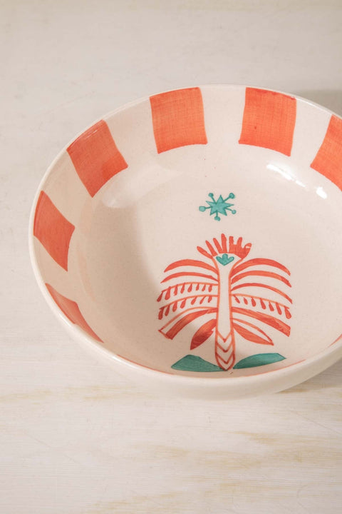 BOWLS Toddy Palm Ceramic One Meal Bowl