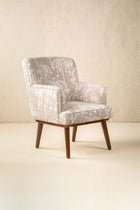 Kabo Accent Chair in Toddy Palm Taupe Fabric