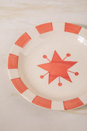 SNACK PLATES Toddy Star Ceramic Tapas Plate (Set Of 2)