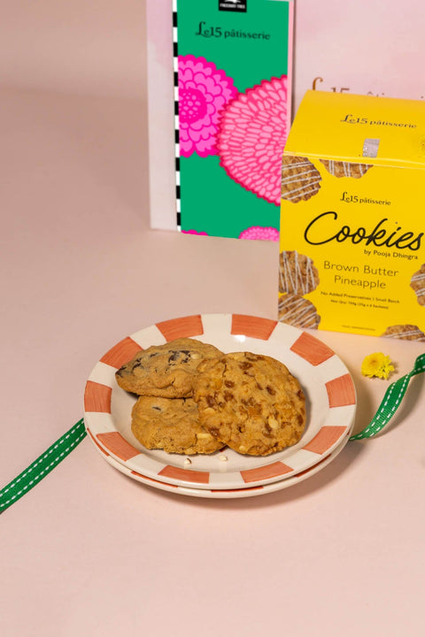 GIFT SETS Toddy Star Tapas Plates with Le15 Cookies Gift Set