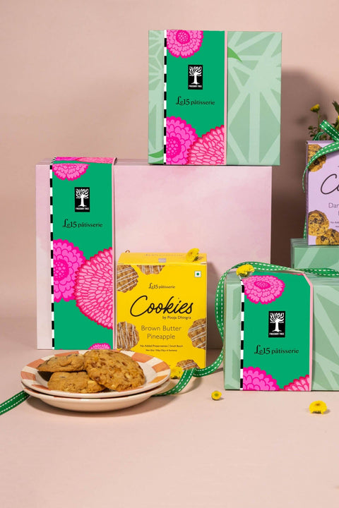 GIFT SETS Toddy Star Tapas Plates with Le15 Cookies Gift Set