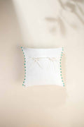 ACCENT CUSHIONS Tody Palm Aqua Green Cushion Cover (46 Cm X 46 Cm)