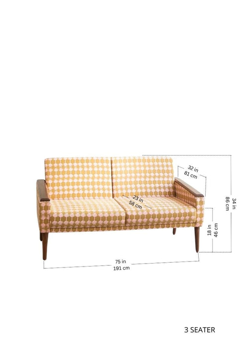 SOFAS Trapeze Sofa